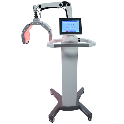 Full view of an infrared LED light therapy system for pain relief